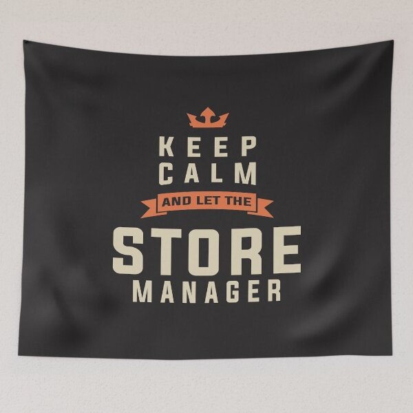 Item preview, Keep Calm & Let the Store Manager Handle It designed and sold by cidolopez.