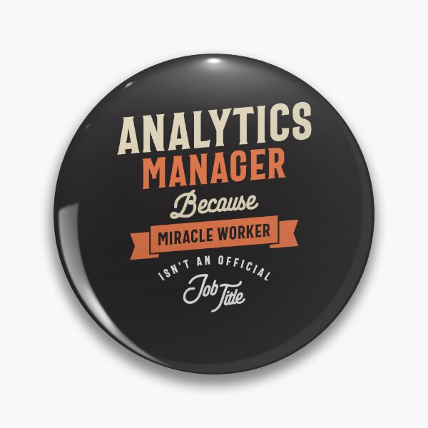 Item preview, Funny Job Occupation - Analytics Manager designed and sold by cidolopez.
