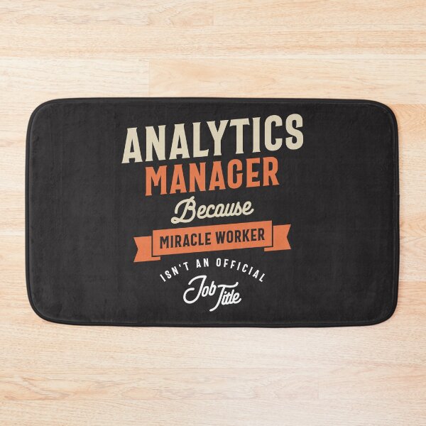 Item preview, Funny Job Occupation - Analytics Manager designed and sold by cidolopez.