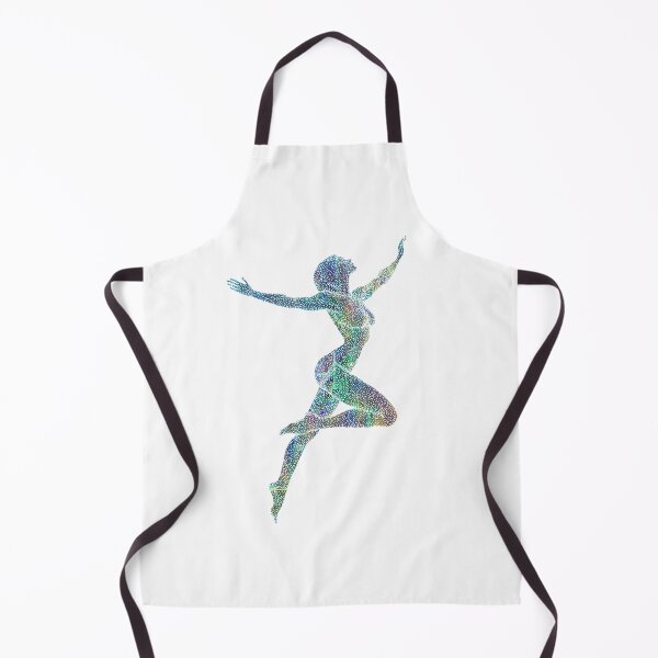 Item preview, Abstract pointillism figure painting designed and sold by UmagineArts.