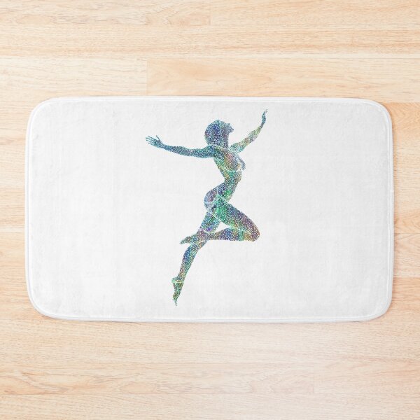 Item preview, Abstract pointillism figure painting designed and sold by UmagineArts.
