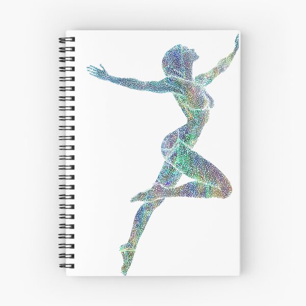 Item preview, Abstract pointillism figure painting designed and sold by UmagineArts.