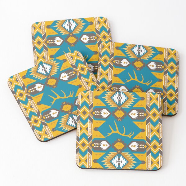 Item preview, Southwestern Aztec antler design  designed and sold by ShedHunters.