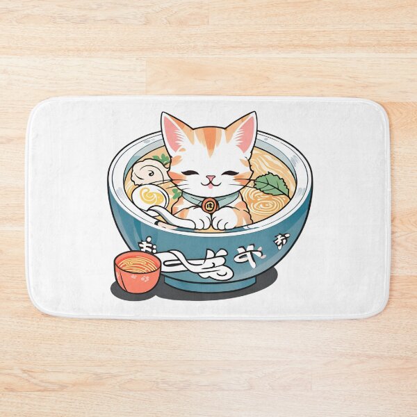 Item preview, Kawaii Ramen Cat designed and sold by NerdyNoveltees.