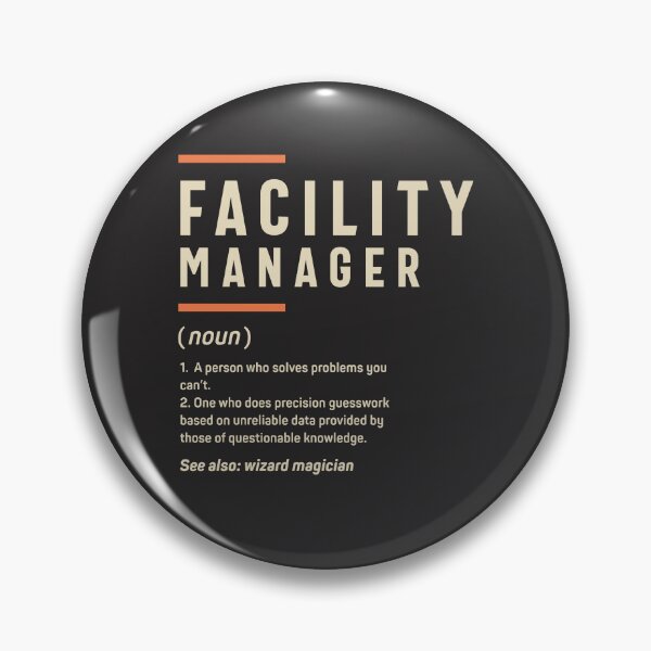 Item preview, Funny Job Occupation - Facility Manager Definition designed and sold by cidolopez.
