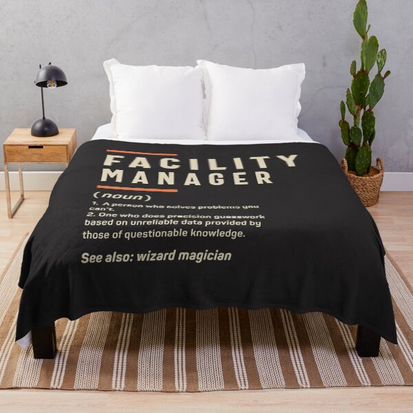 Item preview, Funny Job Occupation - Facility Manager Definition designed and sold by cidolopez.