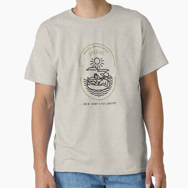 Item preview, World's lobster Capital Shediac Swim, Camp & Eat Lobster designed and sold by Blue-Heron-D.