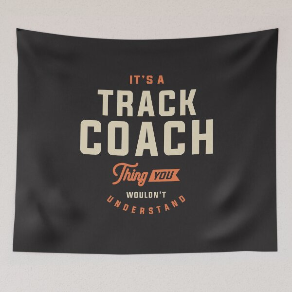 Item preview, Funny Job Occupation - Track Coach designed and sold by cidolopez.