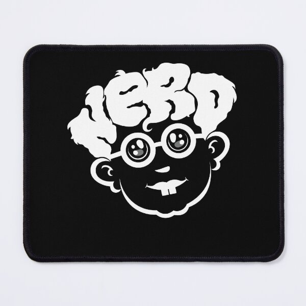 Item preview, NERD WITH A HAIRDO, FUNNY GRAPHIC T-SHIRT designed and sold by bessartex.