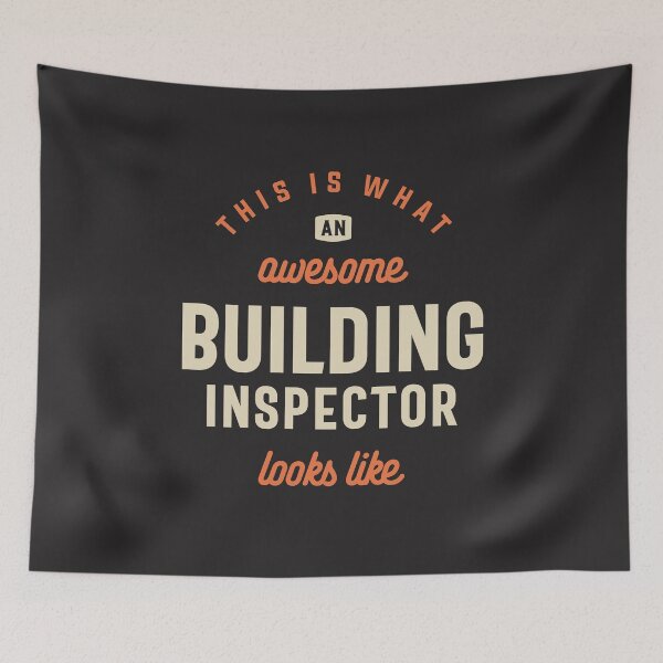 Item preview, Funny Job Occupation - Awesome Building Inspector designed and sold by cidolopez.