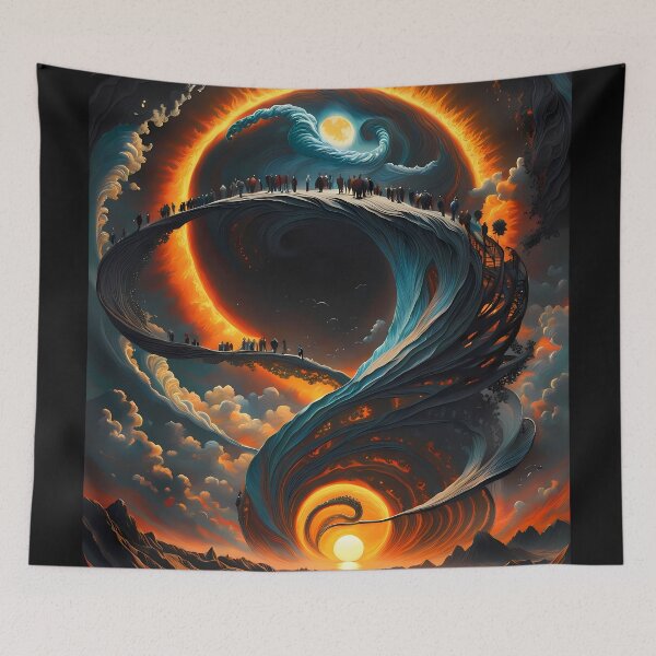 Item preview, Crazy Wave, Ai Generated Art  designed and sold by ACC .
