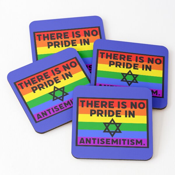 Item preview, There is no pride in antisemitism  designed and sold by Rachel the Artist .