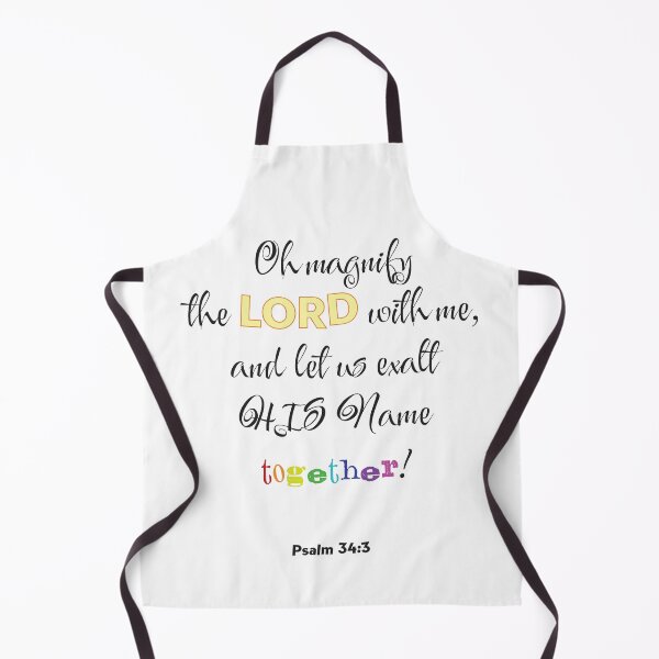 Item preview, Psalm 34:3 designed and sold by CreationzByPixi.