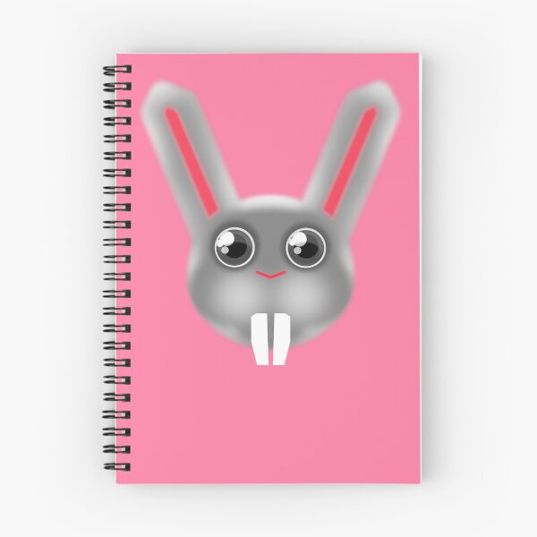 Item preview, Cute cartoon bunny rabbit on pink backround designed and sold by M-Lorentsson.