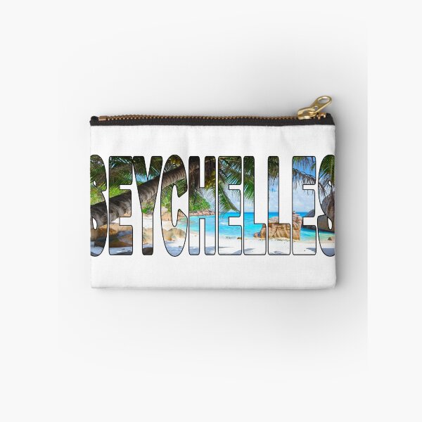 Item preview, SEYCHELLES - Anse Patates Beach Under a Palm Tree designed and sold by Adam Gormley.