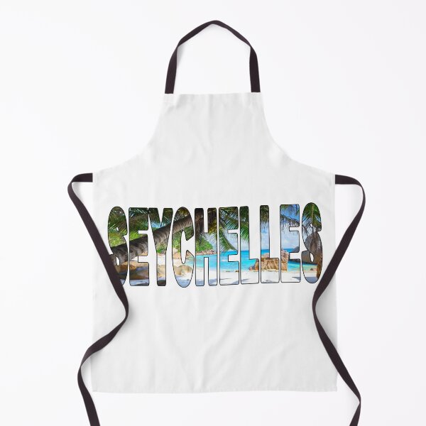 Item preview, SEYCHELLES - Anse Patates Beach Under a Palm Tree designed and sold by Adam Gormley.