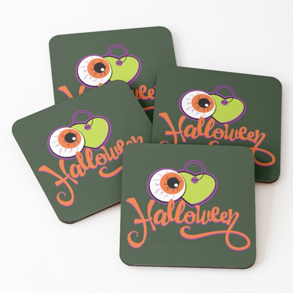 Item preview, Eye Love Halloween - Army Green designed and sold by MaestroTAVI.