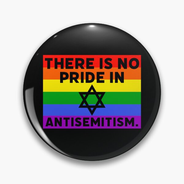 Item preview, There is no pride in antisemitism  designed and sold by Rachel the Artist .