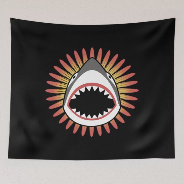 Item preview, Shark mouth Open Cool Shark Graphic Open Shark Mouth Funny Shark Memes designed and sold by ArabCorner.