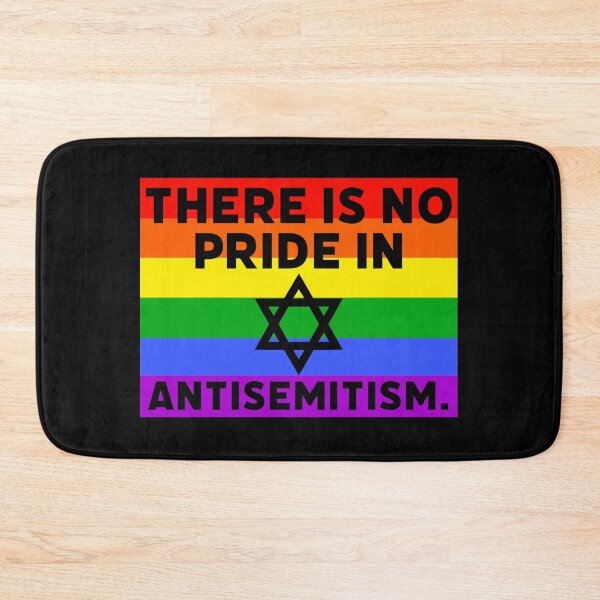Item preview, There is no pride in antisemitism  designed and sold by Rachel the Artist .