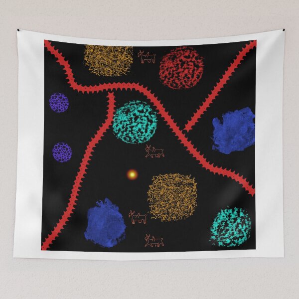 Item preview, Cosmic Safari - Abstract Geometric Art designed and sold by geartes.