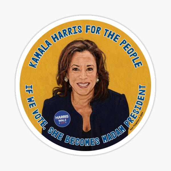 Item preview, Kamala Harris for The People designed and sold by Neil Feigeles.