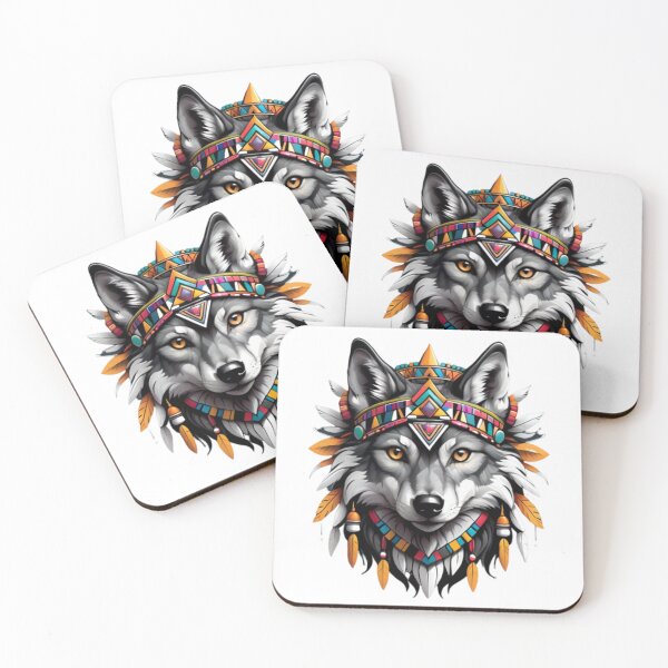 Item preview, inca wolf designed and sold by Algaefield.