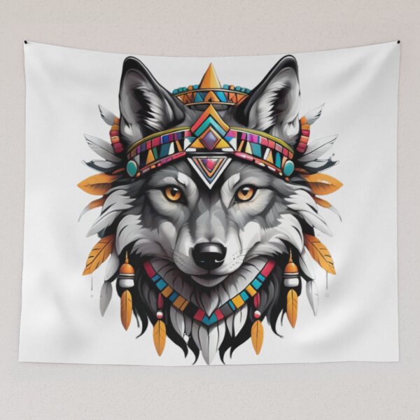 Item preview, inca wolf designed and sold by Algaefield.