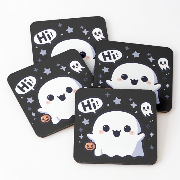 Item preview, Cheerful Ghost Greeting designed and sold by HAFIZ-DP.