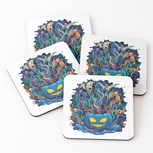 Item preview, blue pumpkin in halloween designed and sold by SabyDigitalArt.
