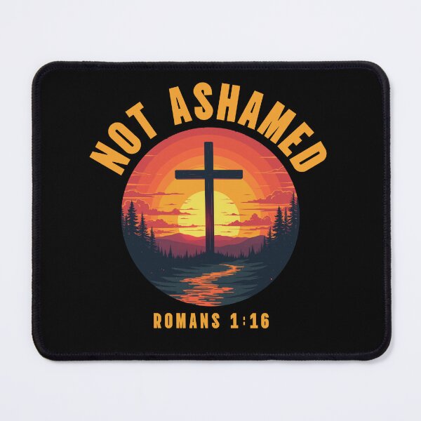 Item preview, Retro Not Ashamed Christian Quote,Men's Retro Bible Verse ,Women's Christian Gospel Quotes, Inspirational Christian Woman Design designed and sold by mattlee20.