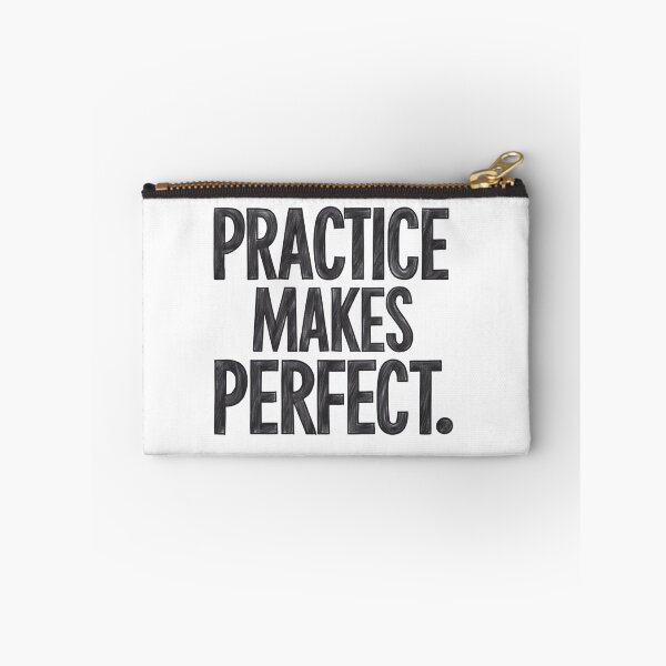 Item preview, Practice Makes Perfect Motivational Quote designed and sold by JoyfulDesigns9.