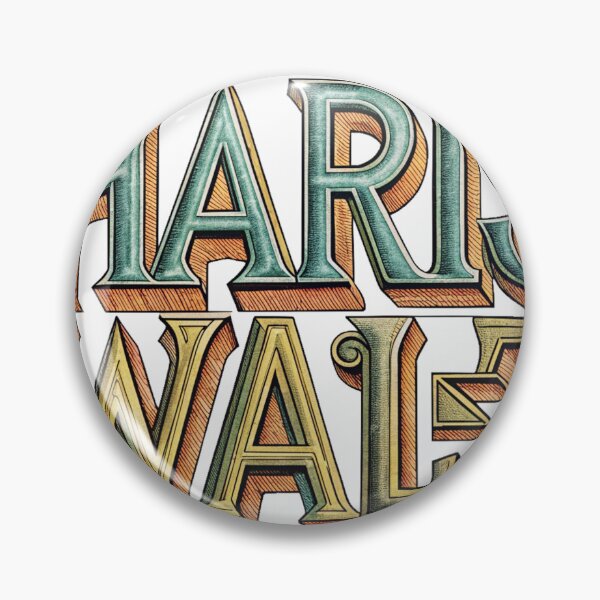 Item preview, Haris waltz - vintage style lettering composing a title designed and sold by DigitalArtByJoe.
