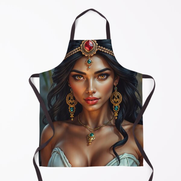 Item preview, Glamorous Golden Goddess Of The Arabian Nights designed and sold by TheArtOfPat.