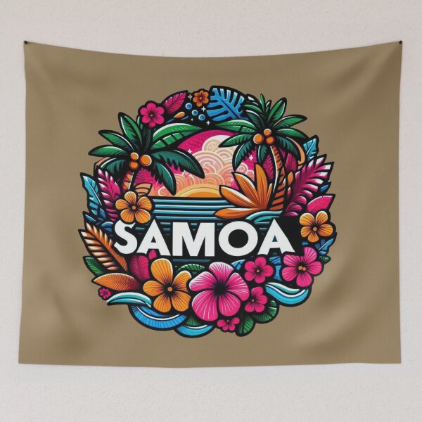 Item preview, Samoa designed and sold by Myra365Art.