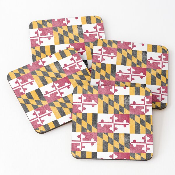 Item preview, Maryland Flag, Horizontal designed and sold by merlinmerchshop.