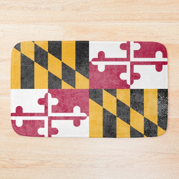 Item preview, Maryland Flag, Horizontal designed and sold by merlinmerchshop.