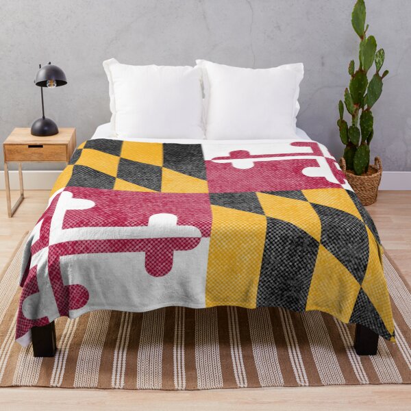 Item preview, Maryland Flag, Horizontal designed and sold by merlinmerchshop.