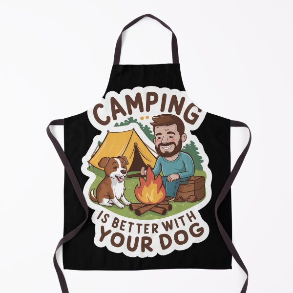 Item preview, Camping is Best With Your Dog. designed and sold by Peter Stawicki.