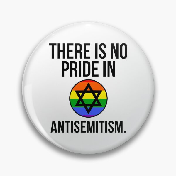 Item preview, There is no pride in antisemitism  designed and sold by Rachel the Artist .