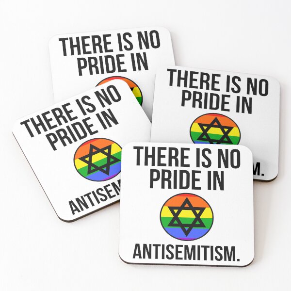 Item preview, There is no pride in antisemitism  designed and sold by Rachel the Artist .