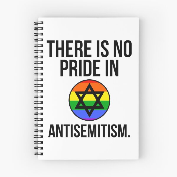 Item preview, There is no pride in antisemitism  designed and sold by Rachel the Artist .