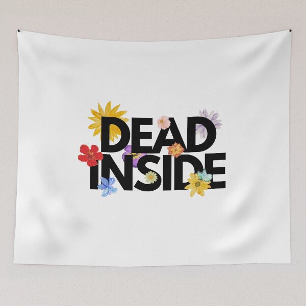 Item preview, Dead Inside But Blooming designed and sold by VOIDOR.