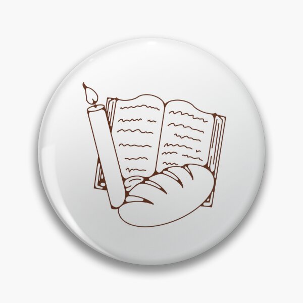 Item preview, Simple Saint Genevieve Line-art Symbol designed and sold by stickerforsaint.