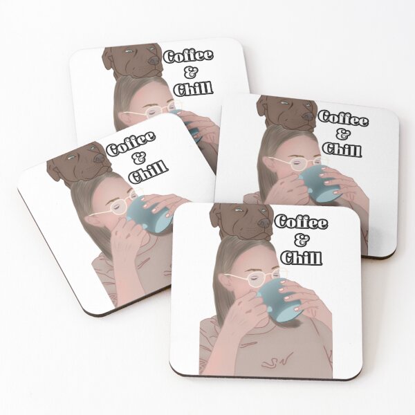 Item preview, Coffee and chill designed and sold by Artistkhg.