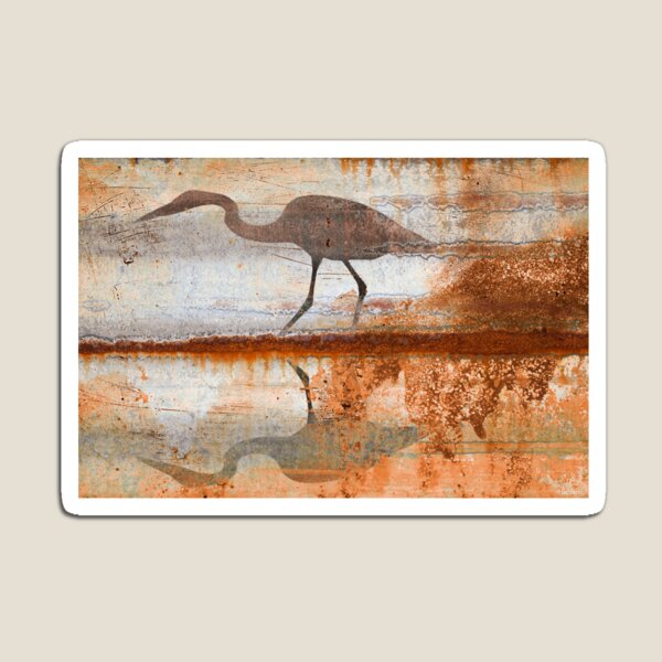 Item preview, Rusty Heron - Art from Urban Decay designed and sold by Hadrianwild.