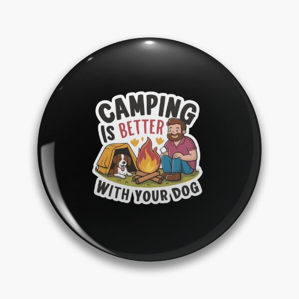 Item preview, Camping is Best With Your Dog designed and sold by Peter Stawicki.