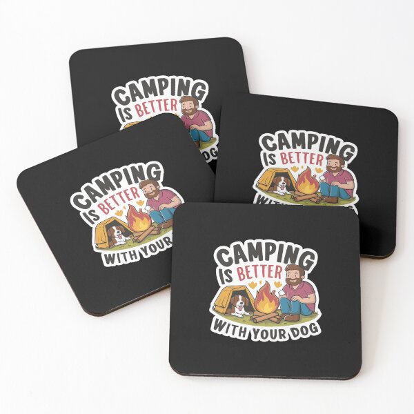 Item preview, Camping is Best With Your Dog designed and sold by Peter Stawicki.
