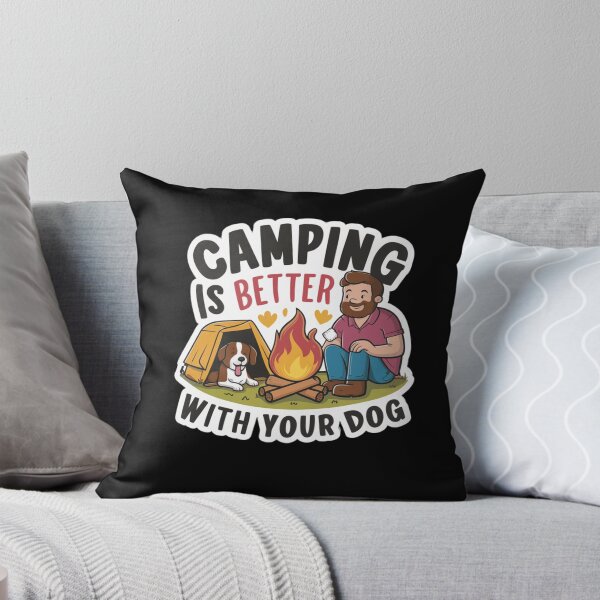 Item preview, Camping is Best With Your Dog designed and sold by Peter Stawicki.