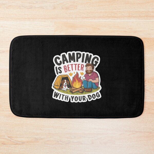 Item preview, Camping is Best With Your Dog designed and sold by Peter Stawicki.